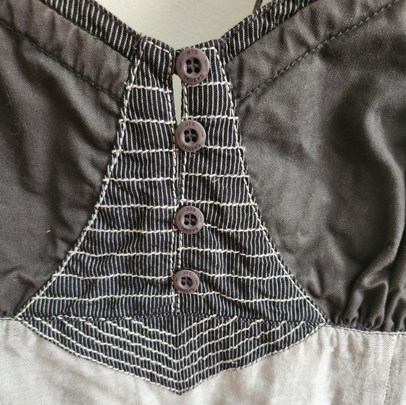 100% cotton NOT THE SAME brand summer midi dress, grey - Picture 2 of 13